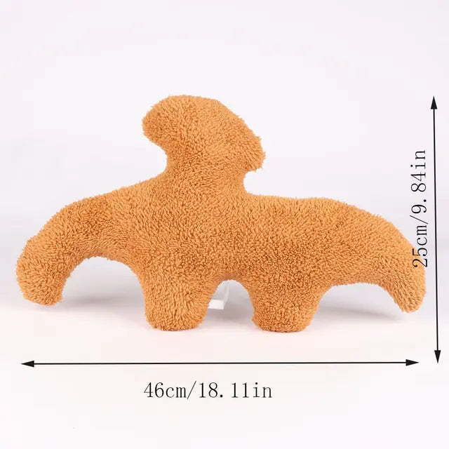 Dino Chicken Nugget Plush Pillow Stegosaurus Brontosauru Tyran Rex Pterodactyl Triceratops Dinosaur Stuffed Animal Plush For Kid