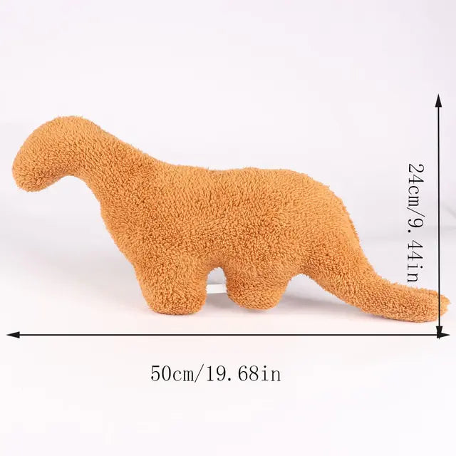 Dino Chicken Nugget Plush Pillow Stegosaurus Brontosauru Tyran Rex Pterodactyl Triceratops Dinosaur Stuffed Animal Plush For Kid