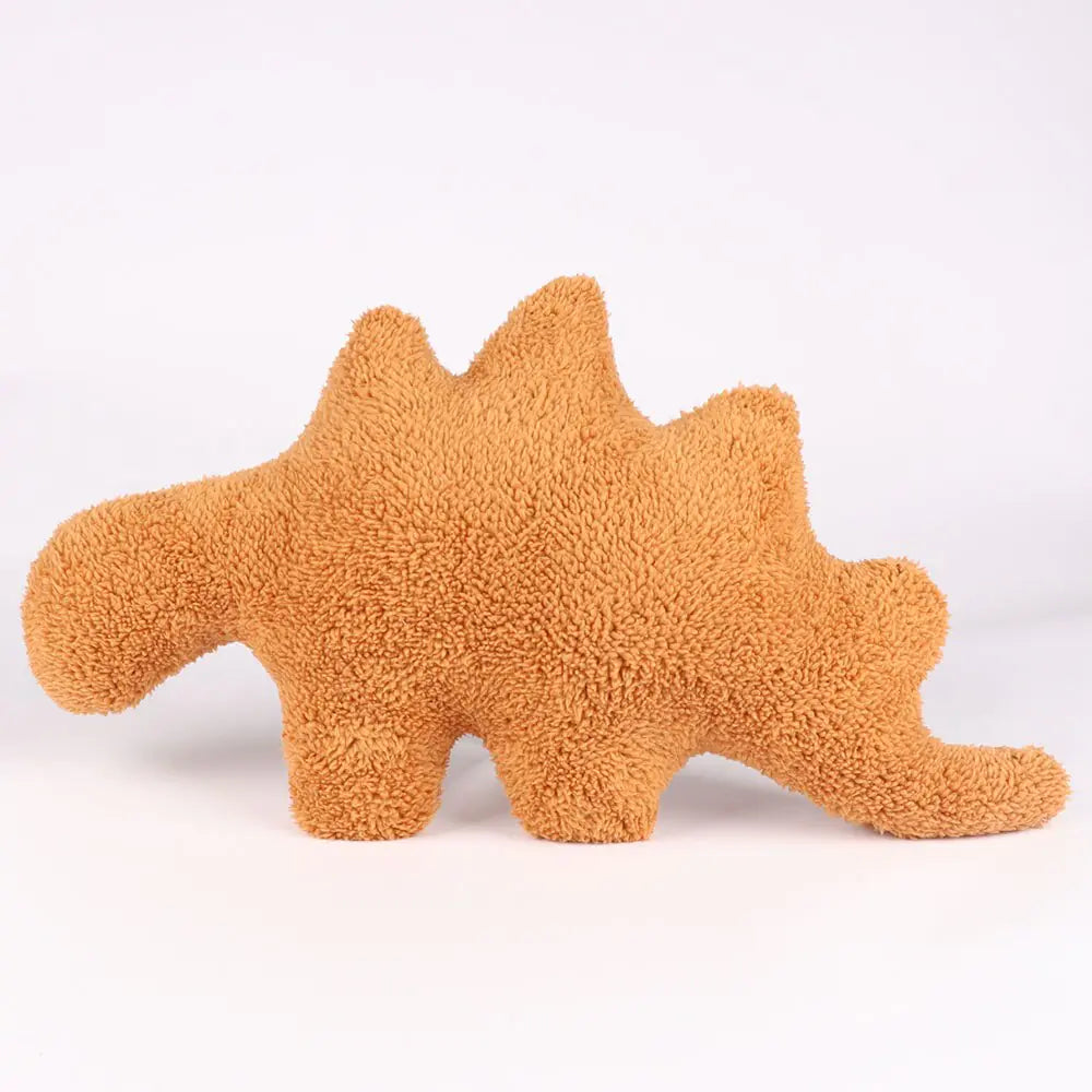 Dino Chicken Nugget Plush Pillow Stegosaurus Brontosauru Tyran Rex Pterodactyl Triceratops Dinosaur Stuffed Animal Plush For Kid