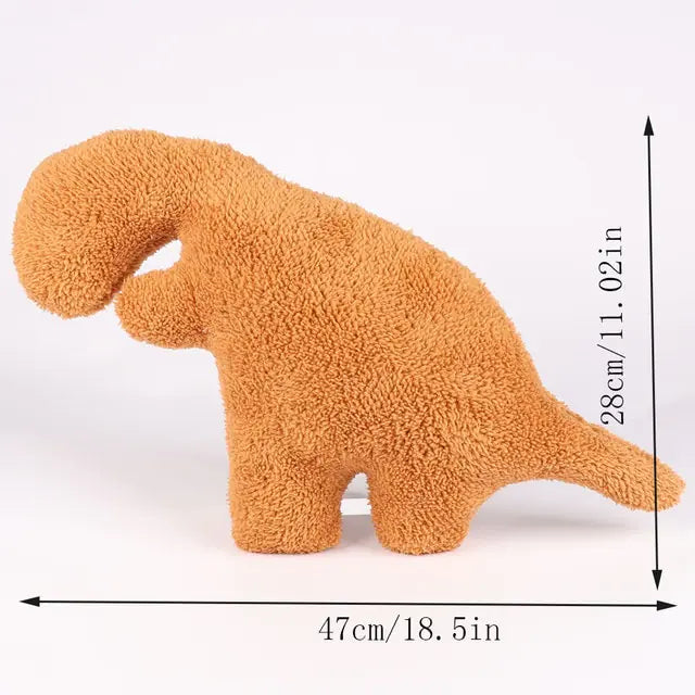 Dino Chicken Nugget Plush Pillow Stegosaurus Brontosauru Tyran Rex Pterodactyl Triceratops Dinosaur Stuffed Animal Plush For Kid